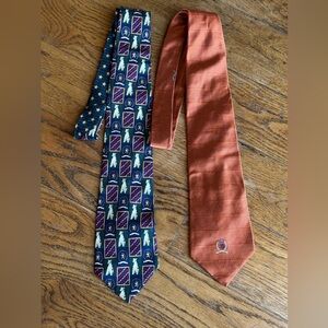 Tommy Hilfiger Silk Neckties Set of 2‎